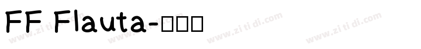 FF Flauta字体转换